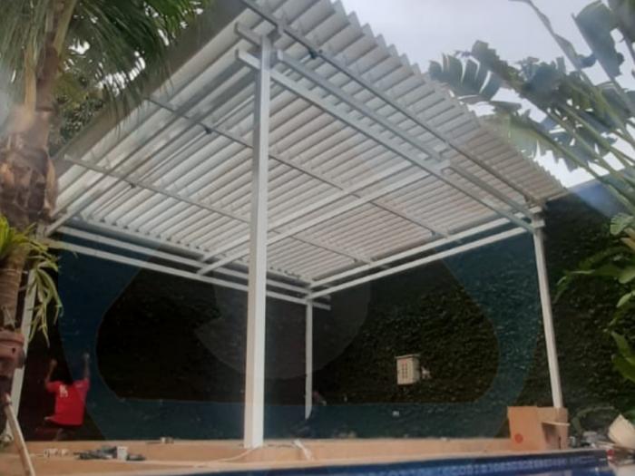 Warna Pilihan Atap Buka Tutup Aluminium Lovera