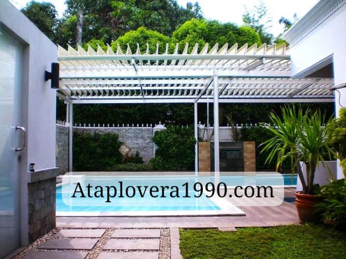 Atap Lovera untuk Kolam Renang